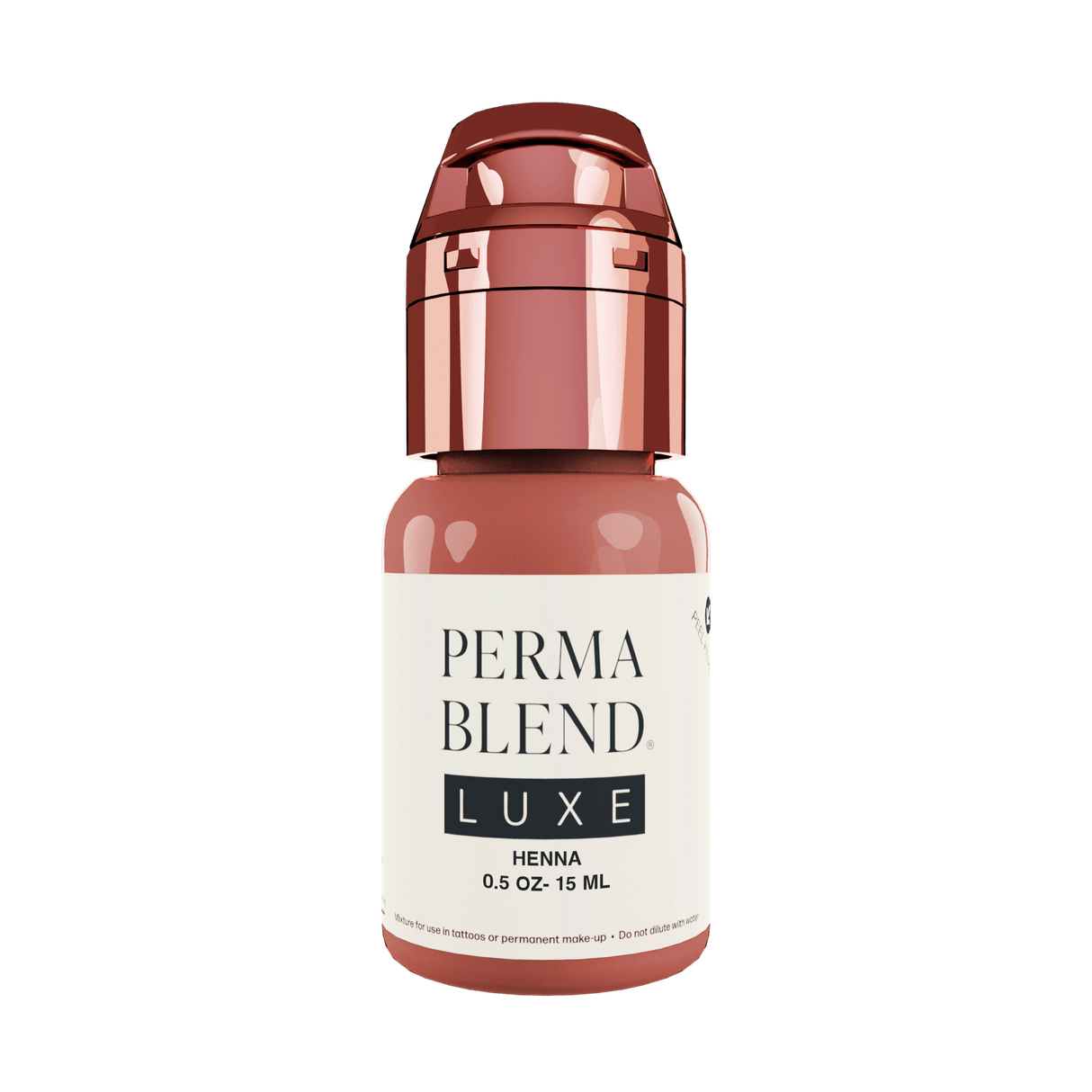 Imagen de PERMABLEND LUXE HENNA (15 ml) disponible en Viking Tattoo Shop, insumos de alta calidad para tatuadores.
