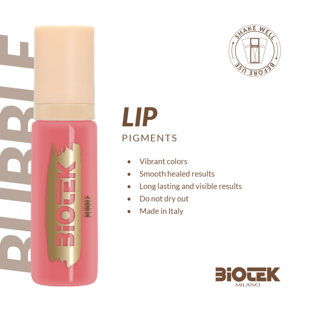 Biotek Bubble 15ml - Pigmento PMU para Labios