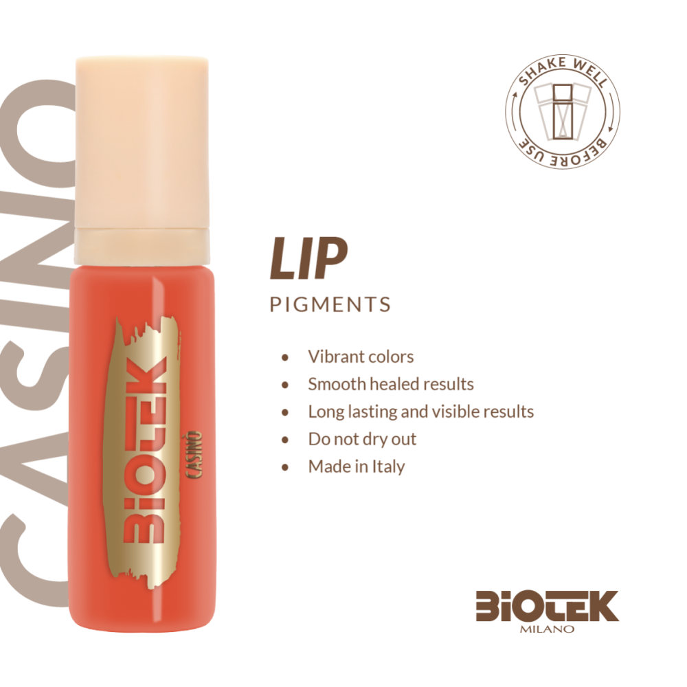 Biotek Casino 15ml - Pigmento PMU para Labios