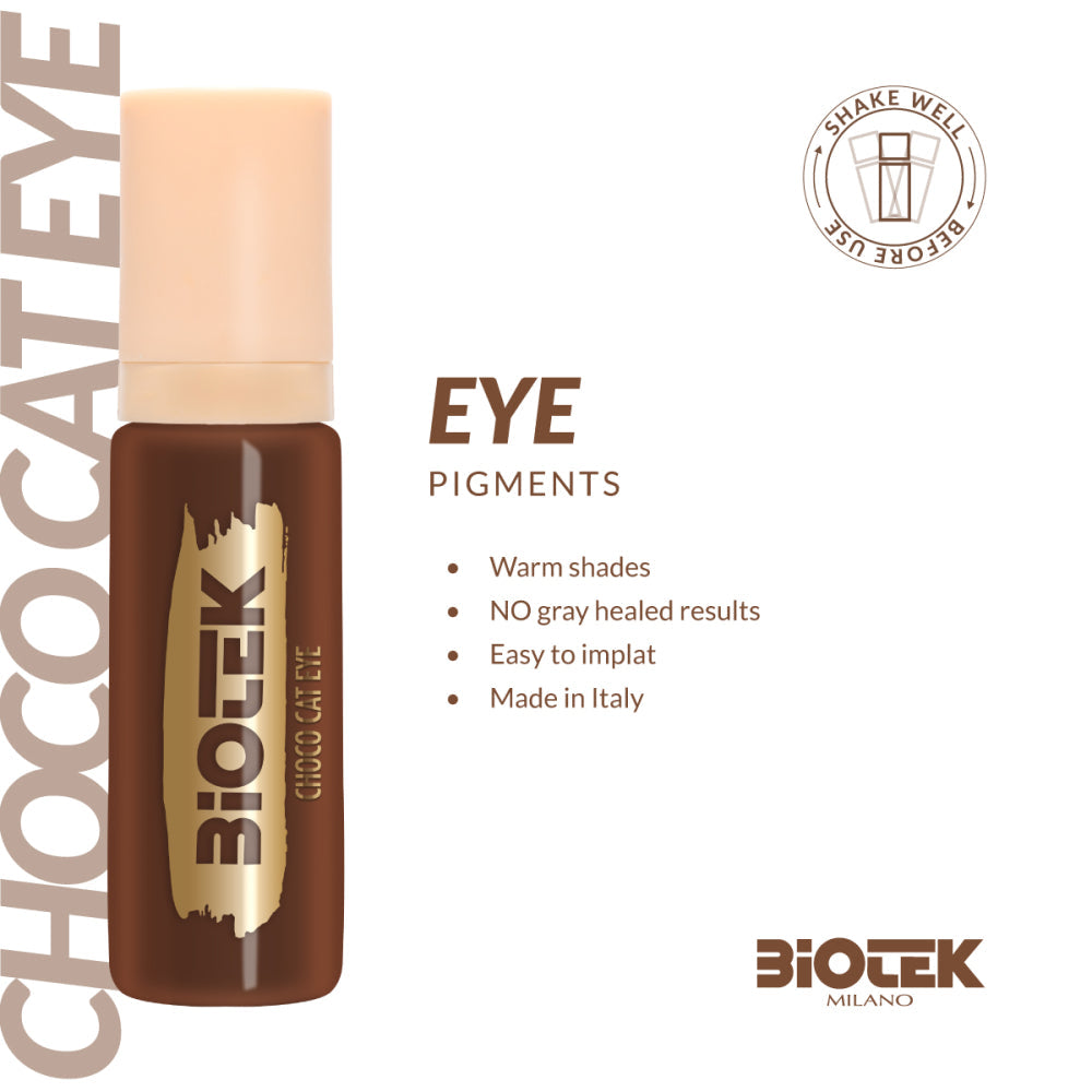 Biotek Choco Cat Eye 15ml - Pigmento PMU para Ojos