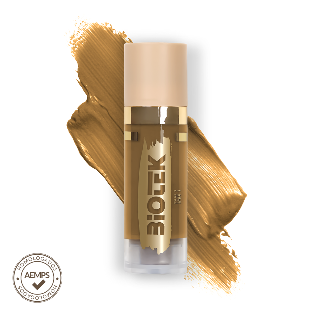 Pigmento Biotek Color Tan 1 - 18ml Color Piel Oscuro