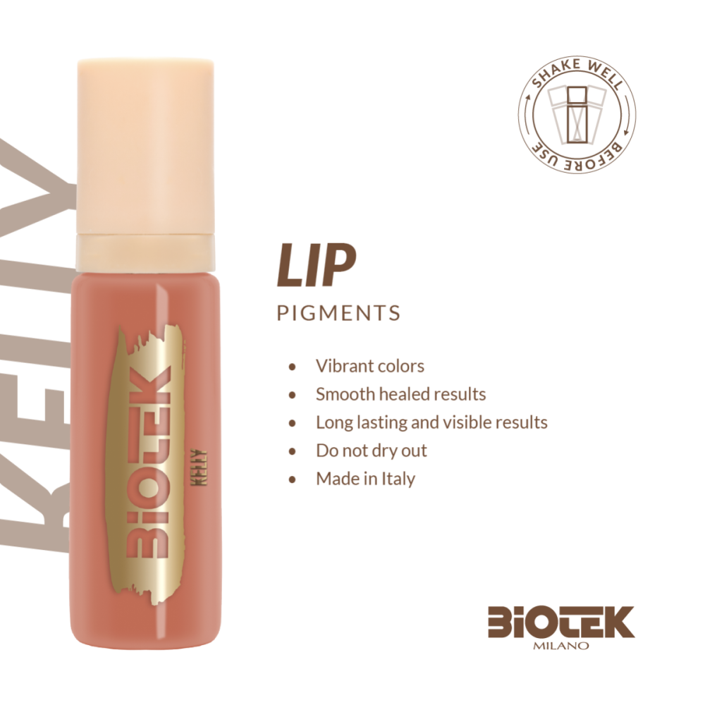 Biotek Kelly 15ml - Pigmento PMU para Labios