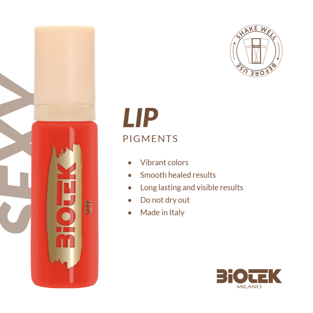 Biotek Sexy 15ml - Pigmento PMU para Labios