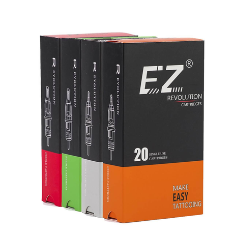 Cartuchos EZ Revolution para Tatuajes - Innovación y Precisión