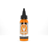 Visualiza VIKING-INK BY DYNAMIC Color Co. Tinta de pigmento de tatuaje Bright Orange en Viking Tattoo Shop, herramienta esencial para tatuadores profesionales.