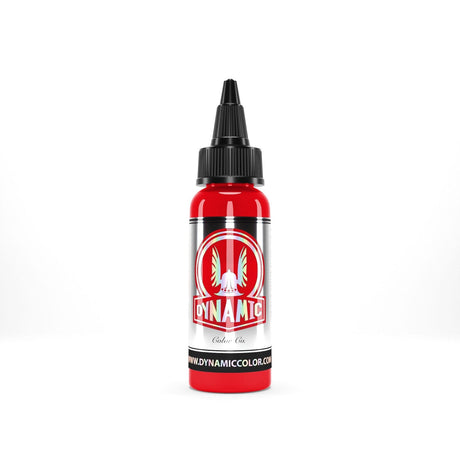 Imagen detallada de VIKING-INK BY DYNAMIC Color Co. Tinta de pigmento de tatuaje Candy Apple Red en Viking Tattoo Shop, perfecto para tus proyectos de tatuaje.