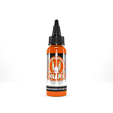 Imagen de VIKING-INK BY DYNAMIC Color Co. Tinta de pigmento de tatuaje Carrot Orange disponible en Viking Tattoo Shop, insumos de alta calidad para tatuadores.