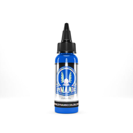 Visualiza VIKING-INK BY DYNAMIC Color Co. Tinta de pigmento de tatuaje Cobalt Blue en Viking Tattoo Shop, herramienta esencial para tatuadores profesionales.