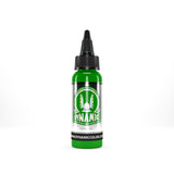 Imagen de alta calidad de VIKING-INK BY DYNAMIC Color Co. Tinta de pigmento de tatuaje Forest Green en Viking Tattoo Shop, ideal para tatuadores exigentes.
