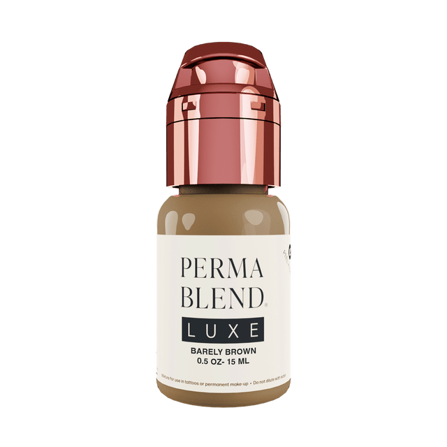 Fotografía de PERMABLEND LUXE BARELY BROWN (15 ml) en Viking Tattoo Shop, suministros premium para artistas del tatuaje.