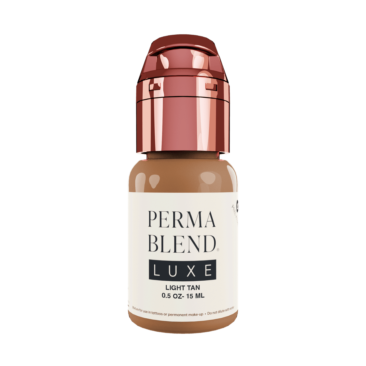 Fotografía de PERMABLEND LUXE LIGHT TAN (15 ml) en Viking Tattoo Shop, suministros premium para artistas del tatuaje.