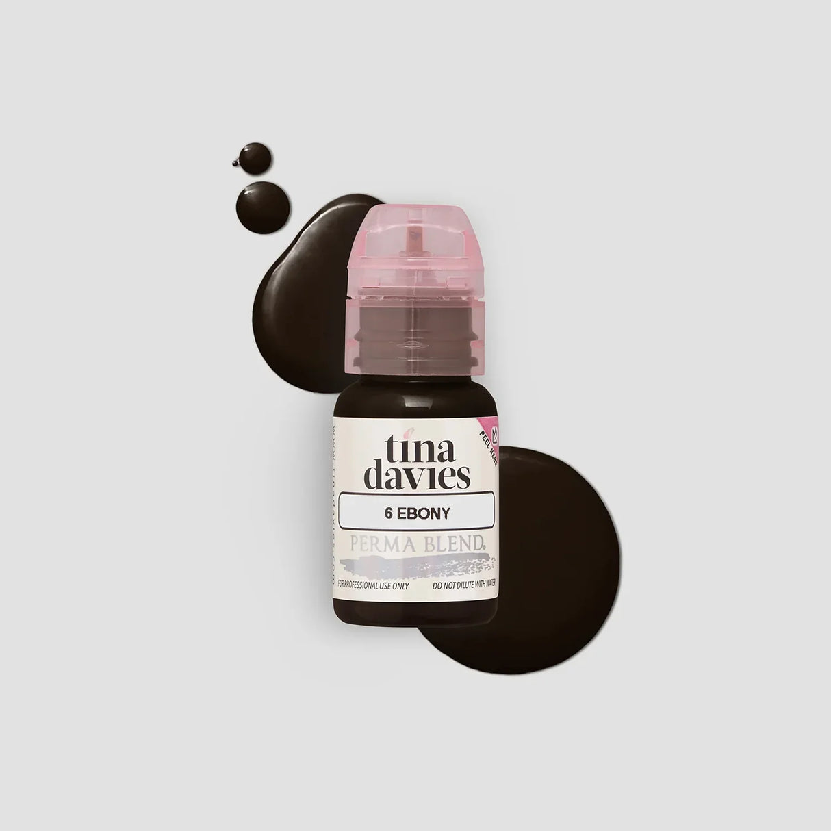 Perma Blend 6 Ebony Tina Davies 15ml - Pigmento PMU para Cejas