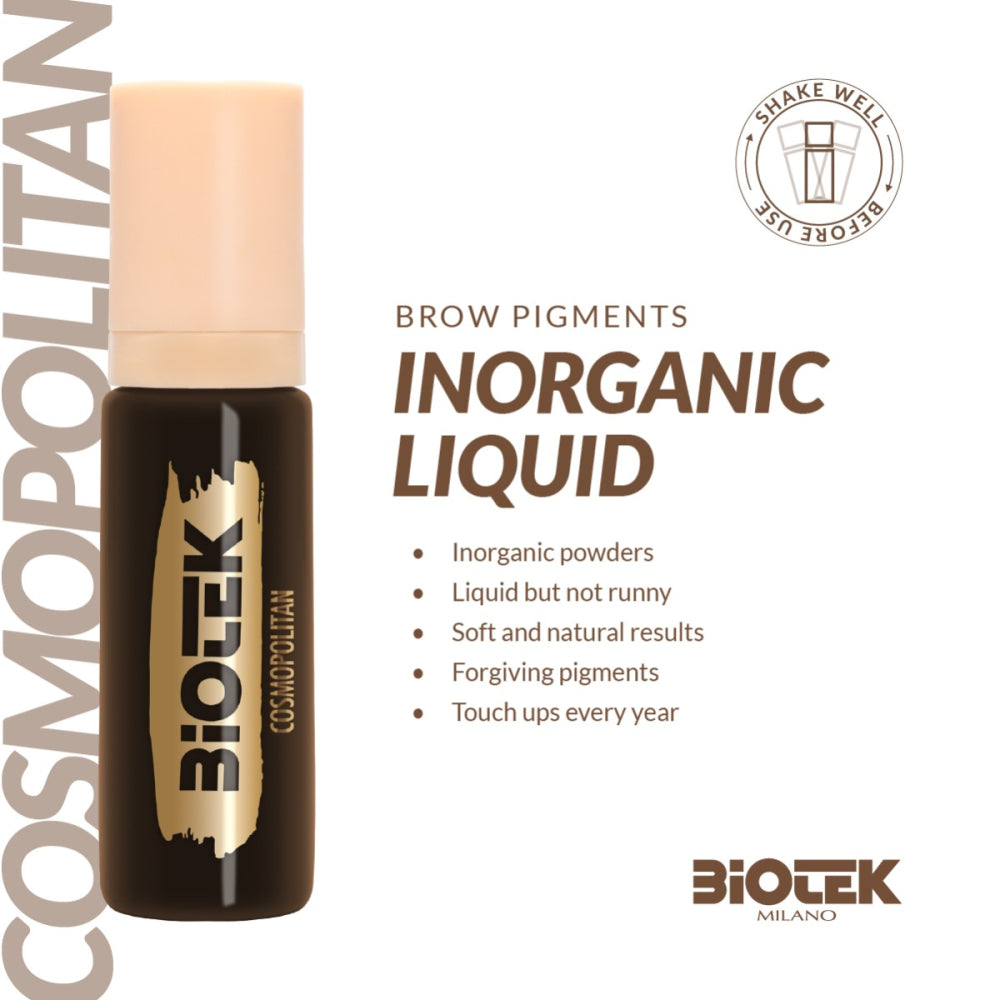 Biotek Cosmopolitan 15ml - Pigmento PMU para Cejas