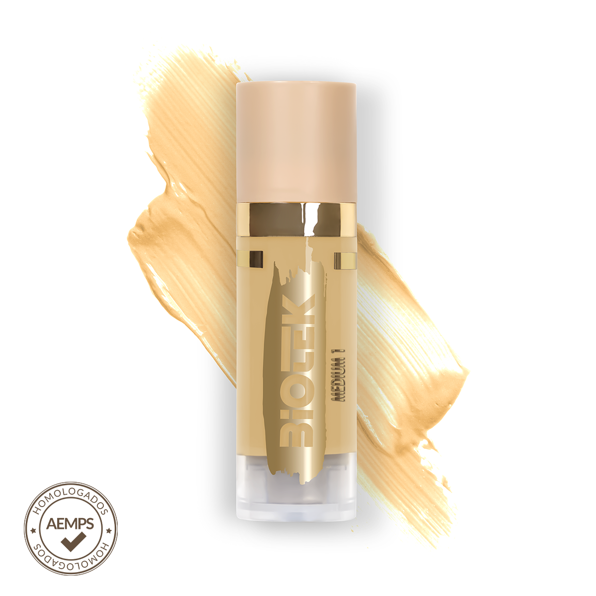 Pigmento Biotek Medium 1 - Tono Piel Medio - 18ml | Maquillaje Permanente