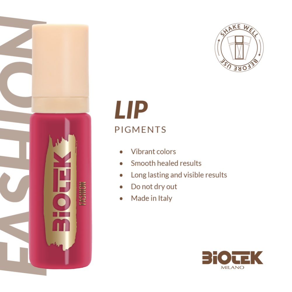 Biotek Fashion 15ml - Pigmento PMU para Labios