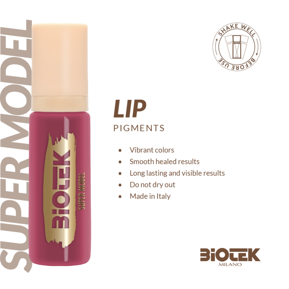 Biotek Super Model 15ml - Pigmento PMU para Labios
